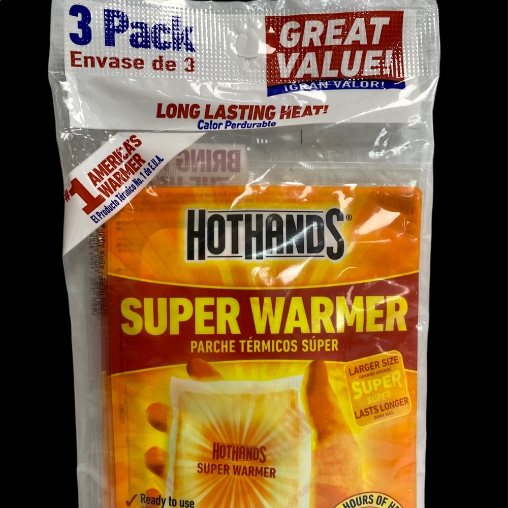 HotHands Hand Super Warmers Value Pack (3-PACK) 18 Hours of Heat Hot Hands HH13